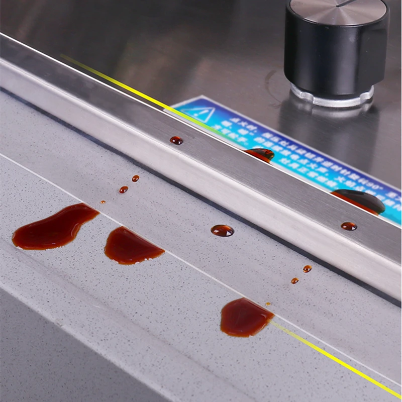 Nano Strong Waterproof Tape Kitchen , Mildew, Oil, Bathroom Mesa Toilet Gap Self-adhesive Transparent Single Face Sealing Strip
