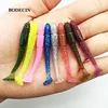 16PCS Soft Silicone Worm Rubber Grub T Tail Artificial Fake Bait Suit For Fishing Lure Takcle 50mm 1g Shad Wobbler Salt Smell ► Photo 2/6