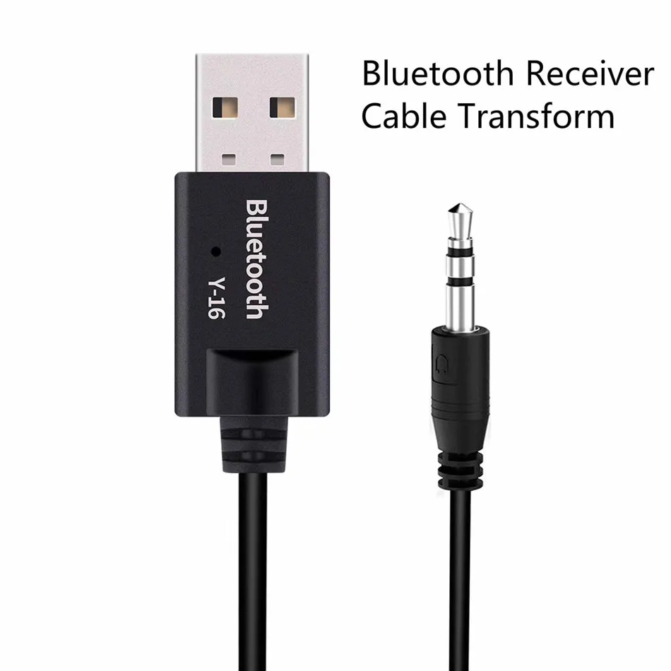 OPANSTEN Bluetooth 5,0 приемник беспроводной USB аудио приемник 3,5 мм, AUX, разъем стерео автомобильный музыкальный передатчик Кабель-адаптер