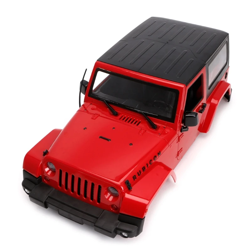 

1/10 RC Remote Control Truck Hard Body Shell Canopy Rubicon Topless for SCX10 D90