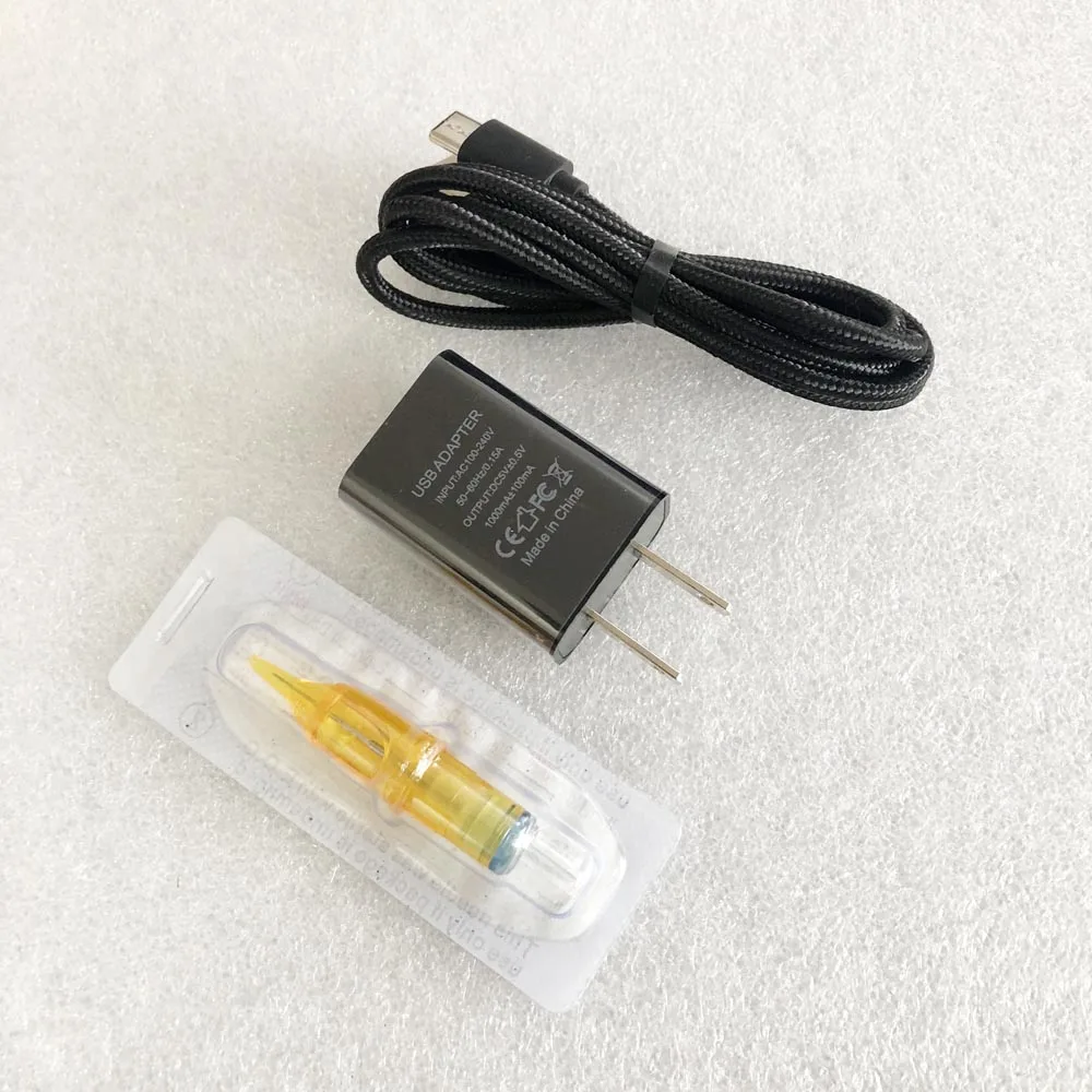 Rose Gold 5-Speed LED Diagital Wireless Eyebrow Tattoo Permanent Makeup Machine Cartridge