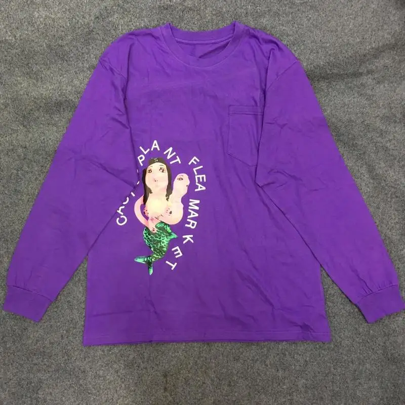 

CPFM.XYZ FRIENDS WITH MERFOLK Kanye West T Shirt Women Men Stranger Things Tshirt Billie Eilish Long Sleeves CPFM T-shirt
