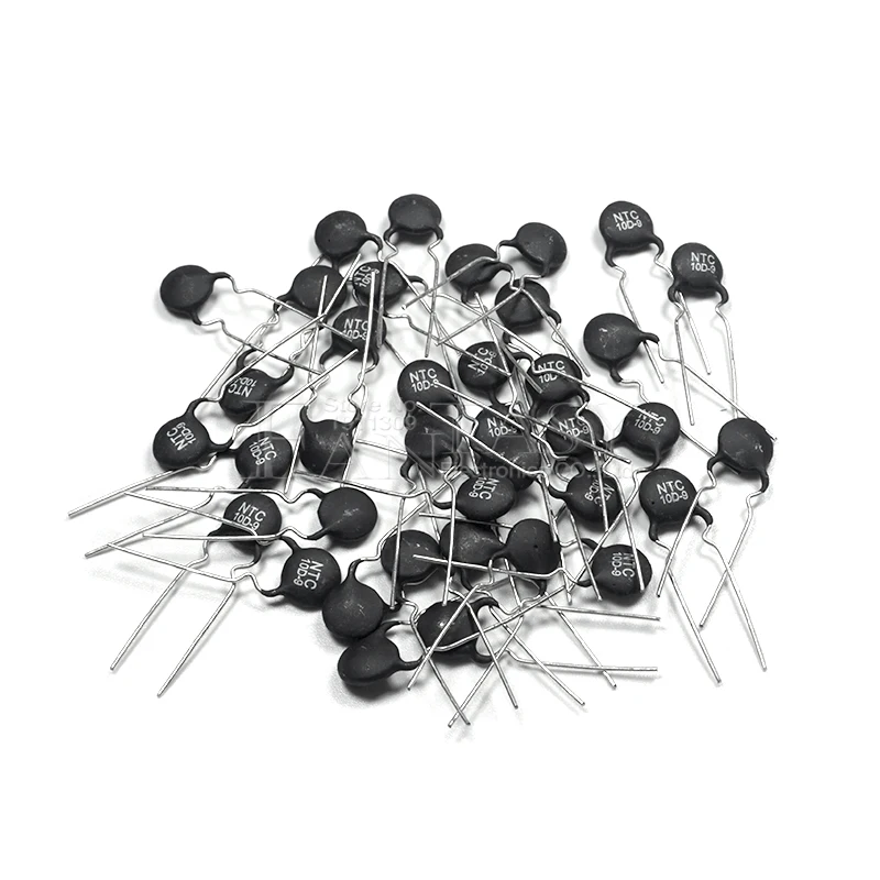 20pcs Thermistor Resistor NTC 10D-9 Thermal Resistor thermal resistor