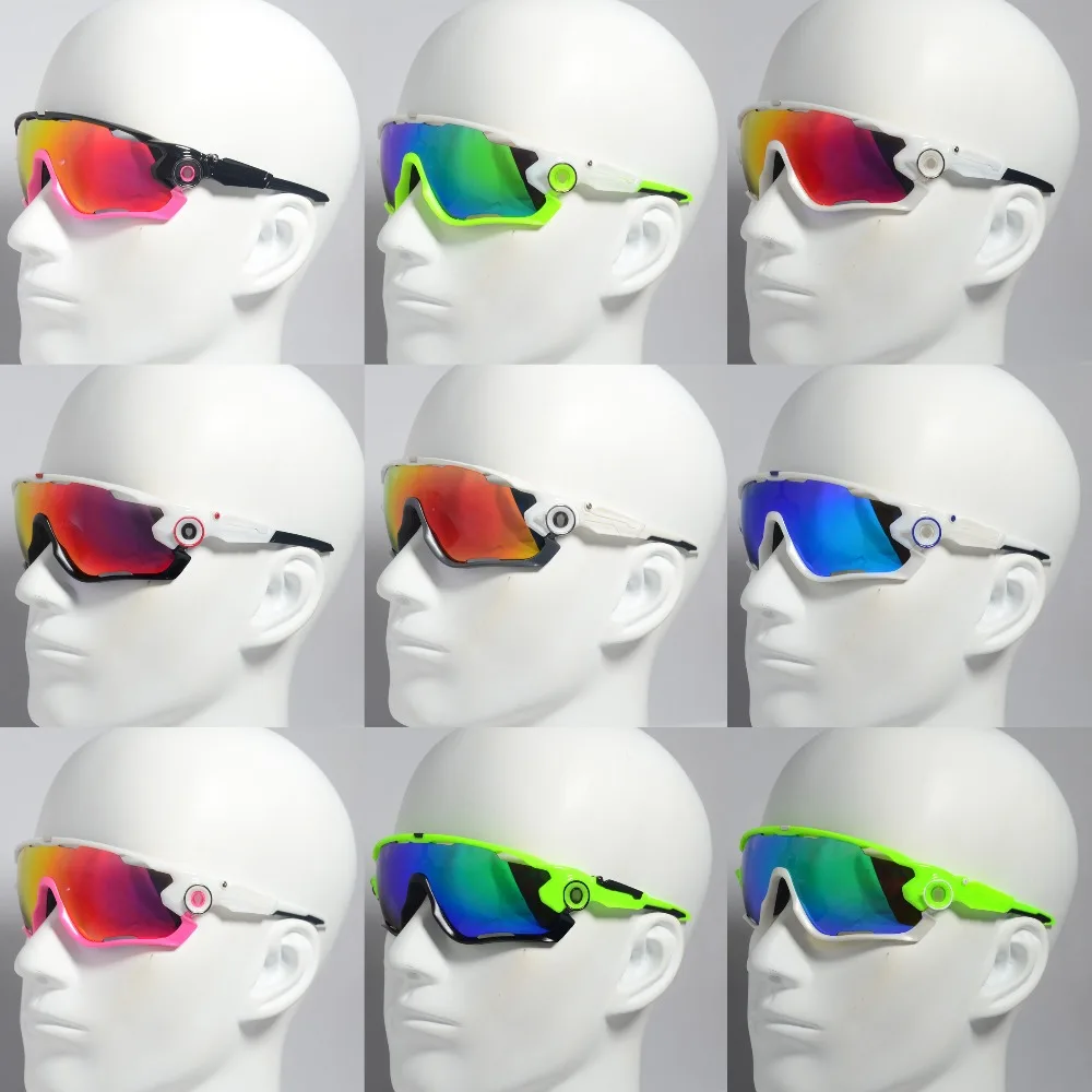 5 Lentes Polarized Cycling Glasses UV400 Man Women Sunglasses Goggle Windproof Gafas De Seguridad Bicycle Eye Fishing Glasses