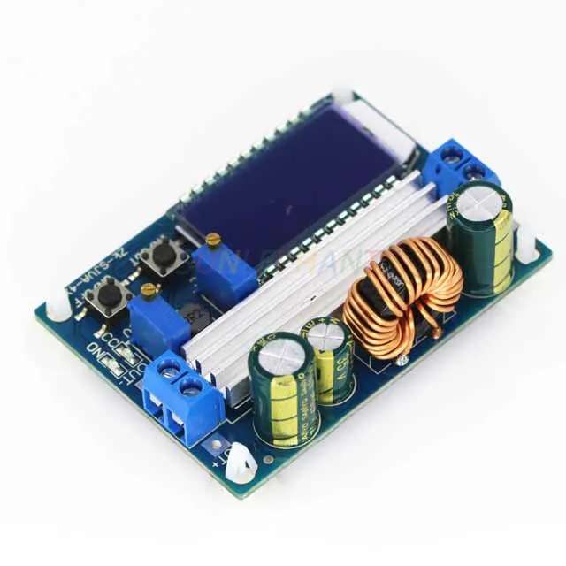 

A6-- DC 5.5-30V to 0.5-30V Buck-Boost Converter Module Adjustable Buck Boost Board With LCD Display power supply module