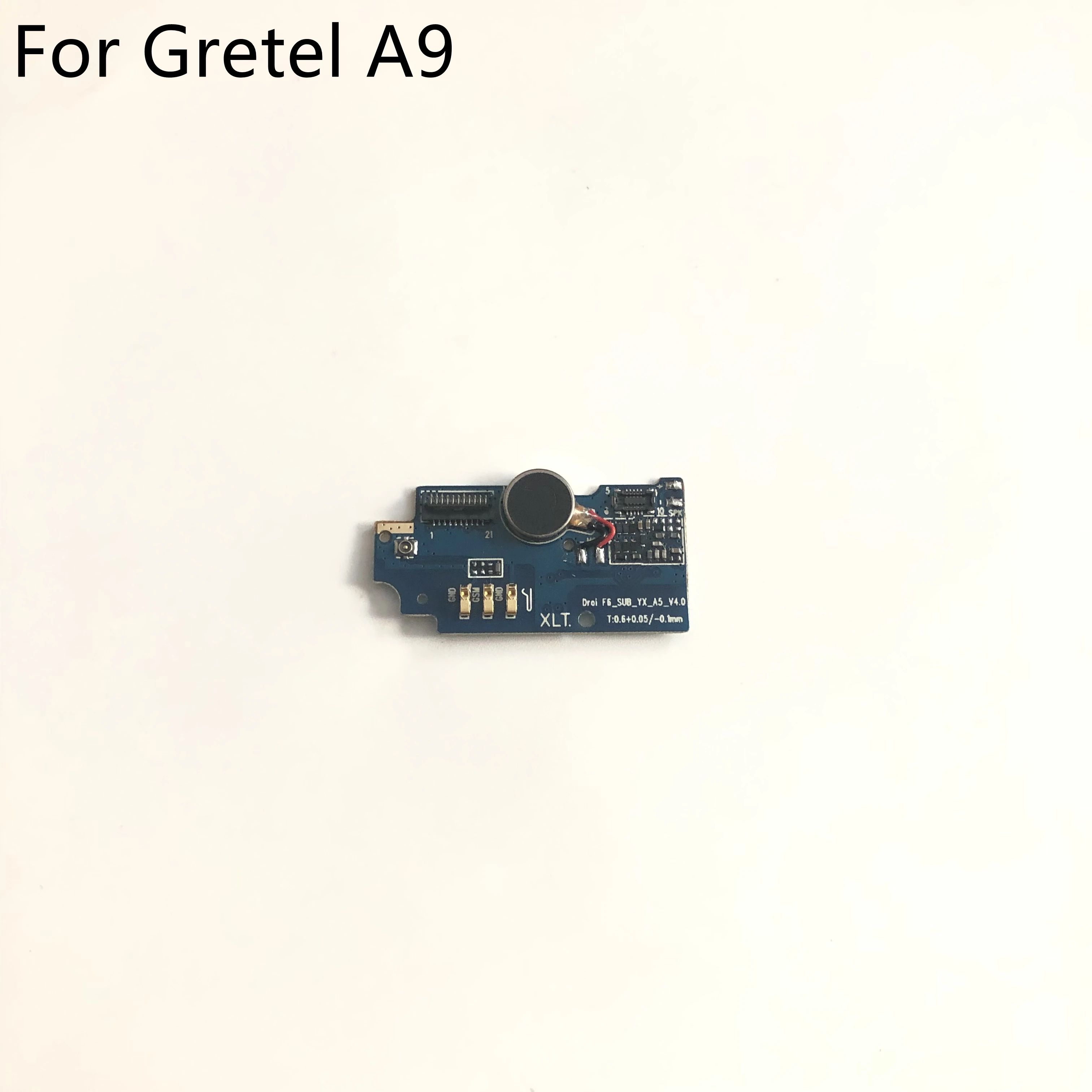 

Gretel A9 USB Plug Charge Board + Vibration Motor For Gretel A9 MT6737 Quad Core 5.0" 720 x 1280 Free Shipping