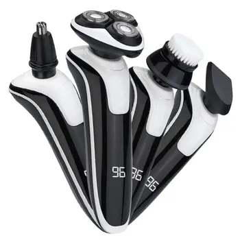 

1Set USB Charging Rotary Shaver Smart Electric Razor Men Beard Shaving Trimmer