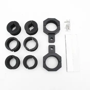 

Fixed Bracket Set Led Off-Road Light Vertical Rod Clamp Roof Roll Cage Bracket Rubber Liner Easy To Install