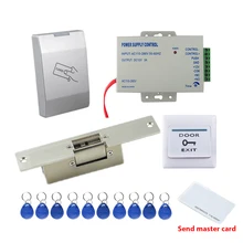 

Support 2000 Users Outdoor IP65 Waterproof Low Temperature Working RFID ID 125kHz Access Control System Package Card Reader