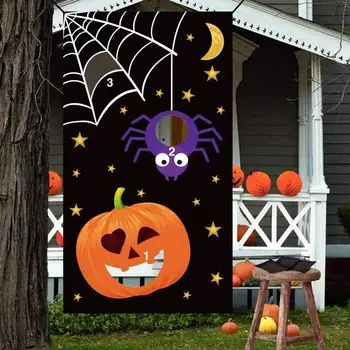 

Outdoor Recreational Felt Throwing Sandbag Halloween Hanging Toss Game For Children's Outdoor Games Christmas Decoration Gift
