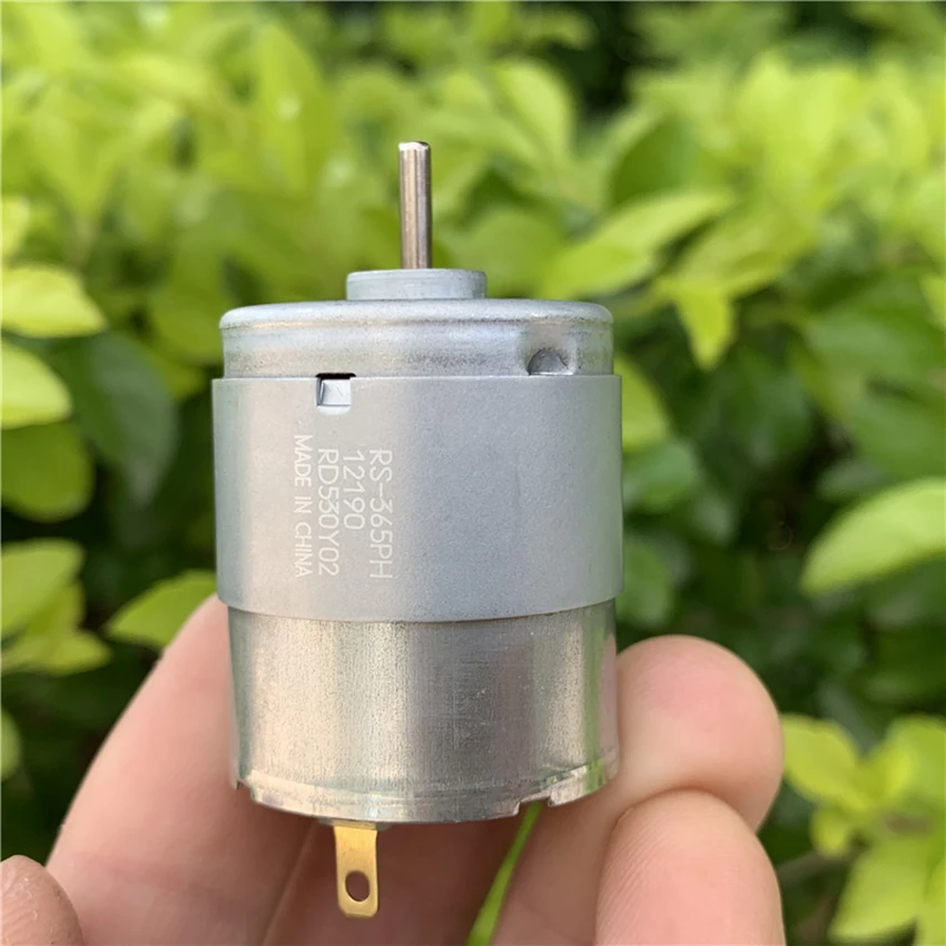 RS-365PH-12190 двигатель постоянного тока с угольной щеткой распылитель ротора 12 В 24