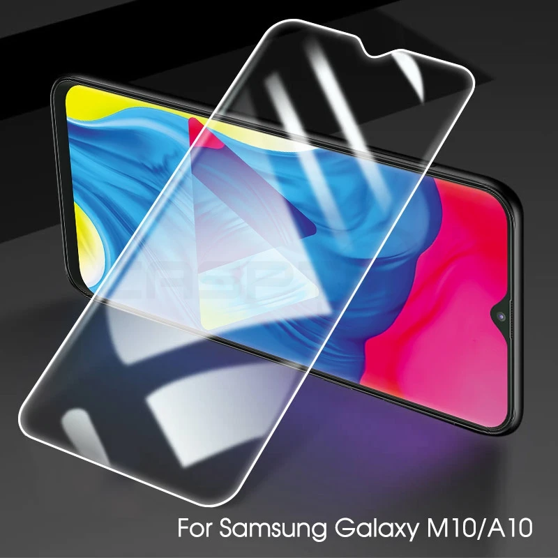Закаленное стекло для samsung Galaxy A7 A750 A8 A9 Star 2018 M10 M20 M30 M40 A6 Plus с точным отверстием