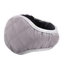 Горячая Мода унисекс твердые зимние наушники Мягкие плотные Плюшевые ушные крышки протектор ушные муфты повязка теплые наушники для мужчин