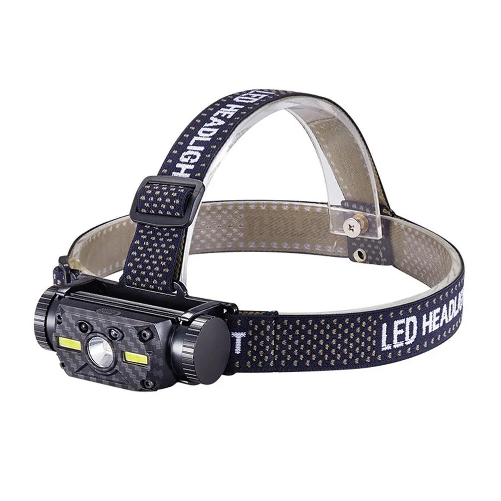 XM-L2 COB LED Headlight 800LM IR Motion Sensor Rechargeable 18650 Waterproof Head Torch For Camping Hunting | Лампы и освещение