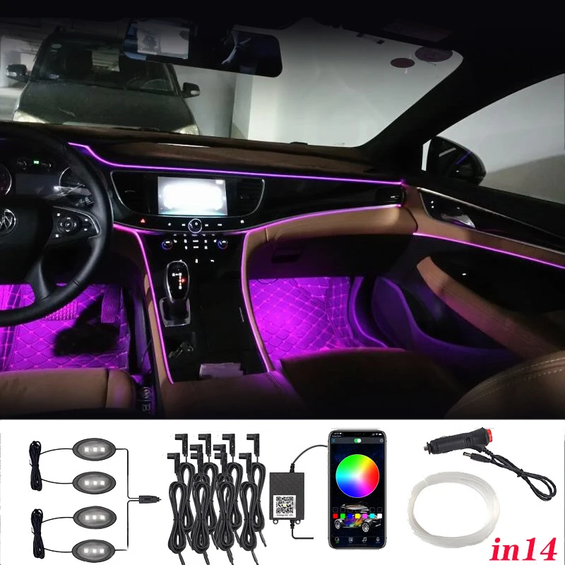 Auto Backlight Auto Ambient Lights Atmosphere Lamp Car Accessories