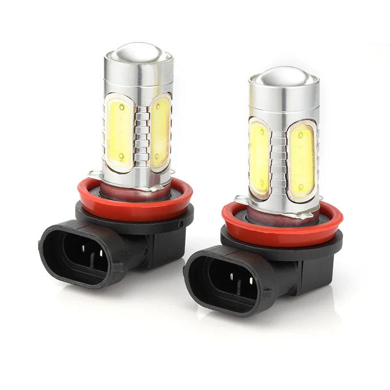 2pcs H1 H4 H7 H11 LED Car Lights LED Bulbs 9005 HB3 9006 HB4 H3 1156 1157 3156 3157 White Daytime Running Lights DRL Fog Light