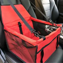 Переносная сумка для домашних животных, собак, кошек, автомобиля, сиденье для безопасности, складная дорожная сумка для домашних животных с зажимом, безопасный поводок на молнии, карман для хранения