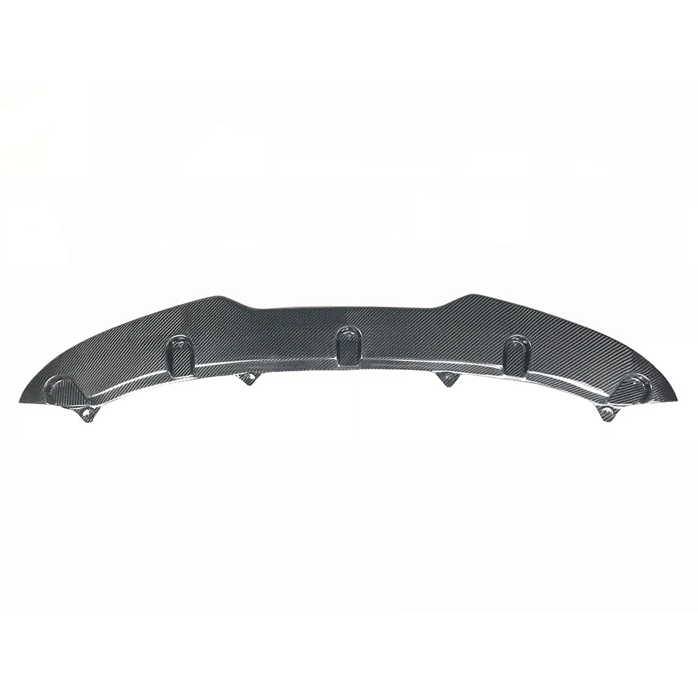 For MK6 GTI Front Lip Chin Carbon fiber Spoiler For Volkswagen VW Golf 6 VI GTI 2010-2013 H1 Style Bumper Guard Car Tuning parts