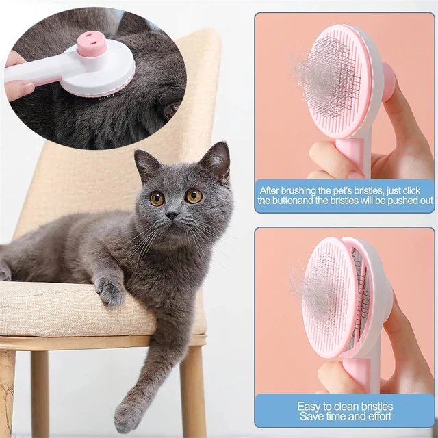 Pet Fur Brush to Remove Tangled Hair 2