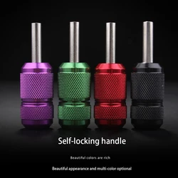 22mm 25mm Tattoo Grip Tubes Self-lock Aluminum Alloy Tattoo Gun Grip Auto Self Locking Handle Tattoo Motor Tools For Body Art