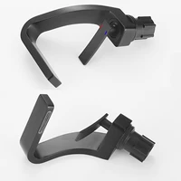 BAKALA Bathroom Deck Mounted Basin Faucet Black Sink Tap Single Hole Water Tap Hot and Cold Mitigeur Salle De Bain Mixer Faucet 4