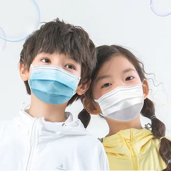 

100pcs Face Mask for Children 3 Layer Ply Disposable Mask Baby Anti Dust PM2.5 Dustproof Kids Mouth Masks Mascara Mascarillas