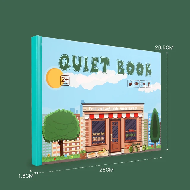 아기 교육용 조용한 책 활동 장난감