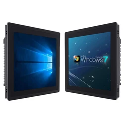 Tablette PC industrielle intégrée, 10 pouces, 10.4 pouces, tout en un, avec écran tactile capacitif, pour ordinateur de bureau, Windows 10 Pro 
