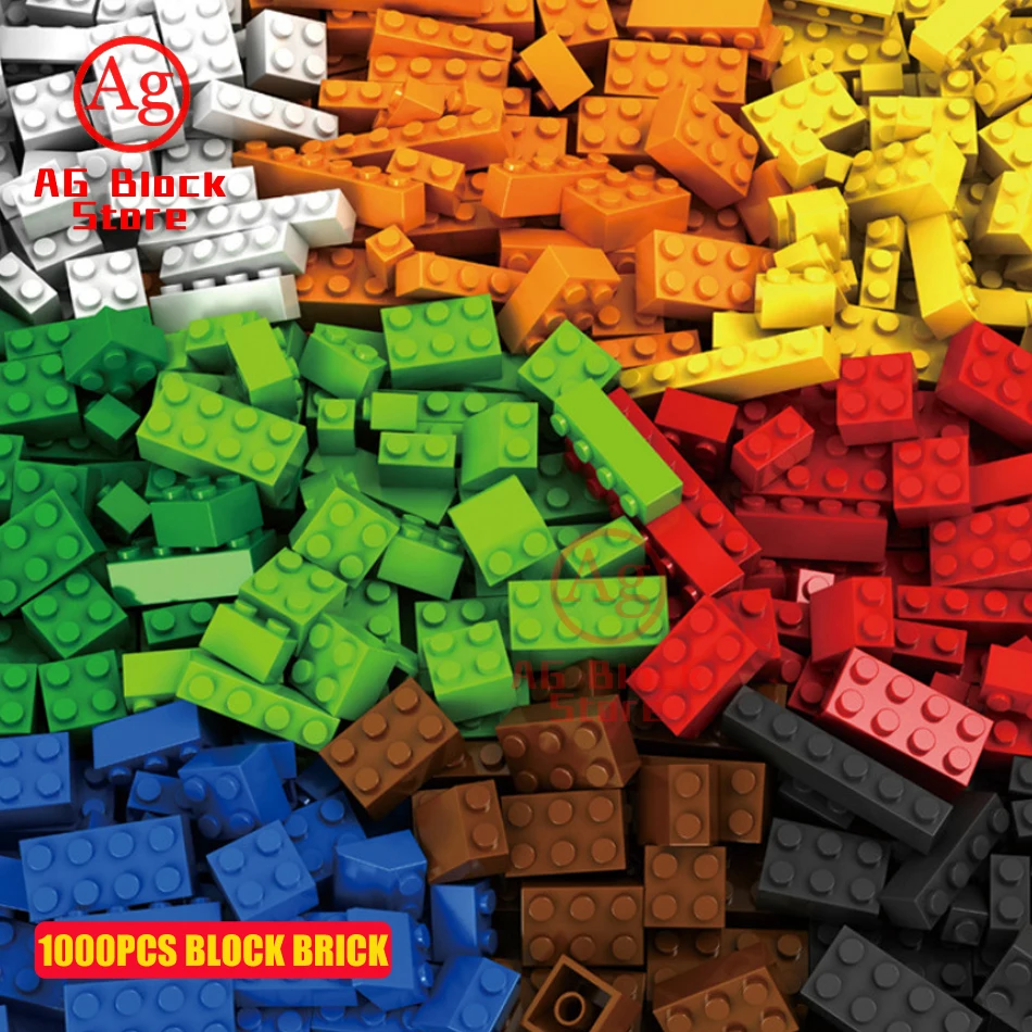 

1000pcs Compatible Legoed City Building Blocks Set DIY Creative Bricks Friends Bulk Model Creator Educational Kids Toys Gifts