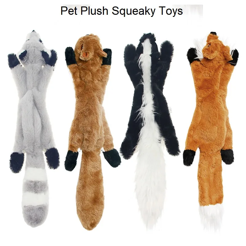

Chew Plush Dogs Toys Squeak Resistant To Bite Training Funny Chew Interactive Cat Puppy Toys for Small Large Dogs