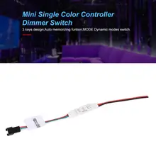 Одноцветный светодиодный диммер с 3 кнопками, DC 12 В 24 В, светодиодный светильник SMD 2835 3528 5050 5630 3014