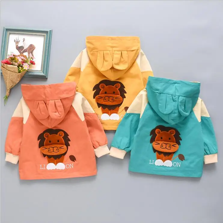 НОВЫЕ куртки boys'весна-осень детская одежда с героями мультфильмов осеннее хлопковое пальто с ветровым стеклом