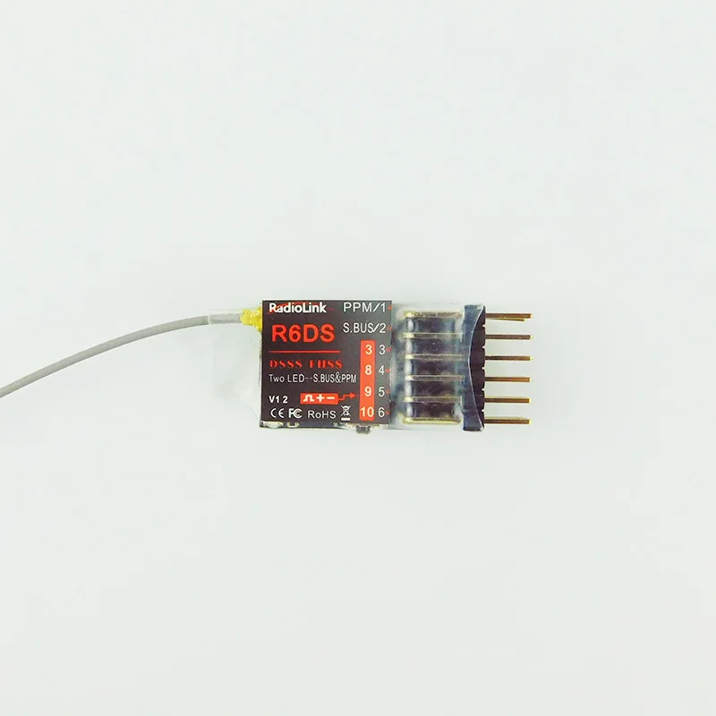 Récepteur Flysky FS-i6X R6DSM et R8EF avec connecteurs, idéal pour modélisme pas cher