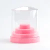 10/14/20/48 Holes Cutters Stand Container Nail Drill Bit Holder Care Case Manicure Organizer Empty Storage Box Nails Accessories 4