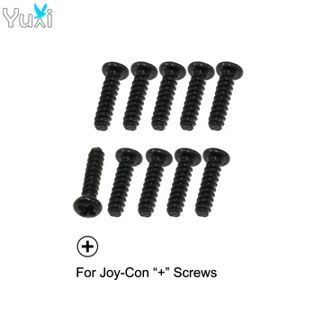 

YuXi 10pcs Cross Screws for Nintend Switch NS Joy-Con Screw Repair Part for JoyCon Controller