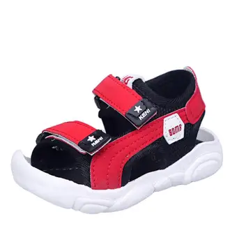 

2020 Summer new children barefoot sandals boy soft bottom beach shoes anti-kick protection head toddler functional sandals