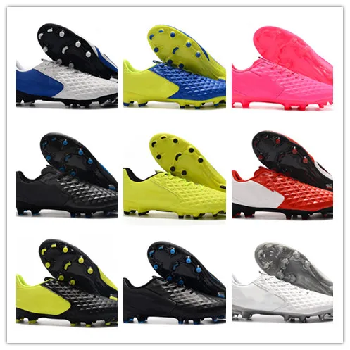 

Mens Low Ankle Football Boots Tiempo Legend VIII Voetbal Elite AG Soccer Shoes Tiempo Legend 8 FG ACC Soccer Cleats 6.5-11