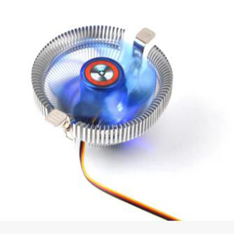 Кулер для процессора тихие вентиляторы Intel LGA775 LGA 1155 1156 ПК компьютерная лампа