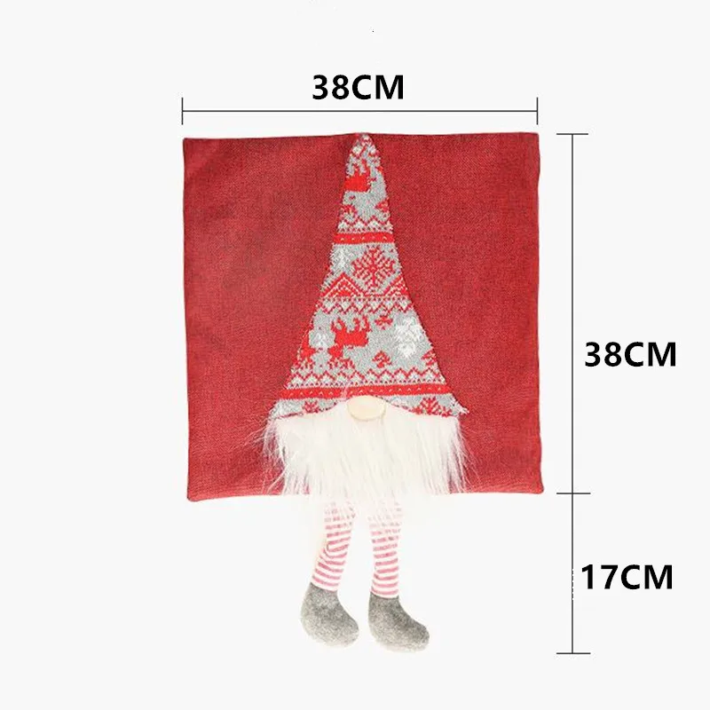 Christmas Pillowcase Rudolph Pillow Cover Gift Supplies Christmas Decorations for Home Without Pillow New Year Navidad