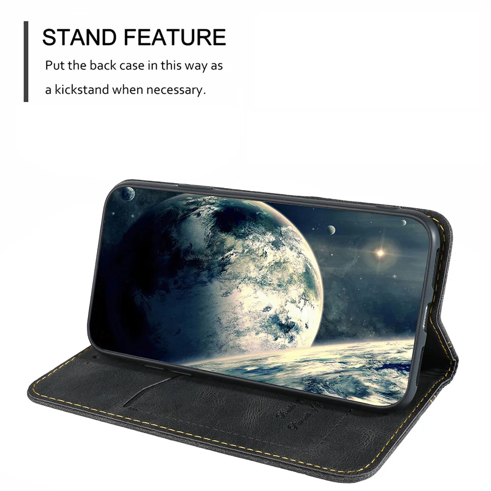 Luxury Flip Leather Case For Blackview A60 A80 Pro A70 Wallet Cover A 60 70 80 Stand Holder with Card Slots Multi-function Bags