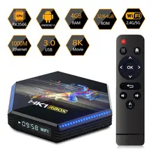 

Hk1 Rbox R2 Android 11 Rk3566 4G Ddr4 32G 64G 2.4G/5G Wifi 1000M 4K 8K Led Light Media Player Set Top Box