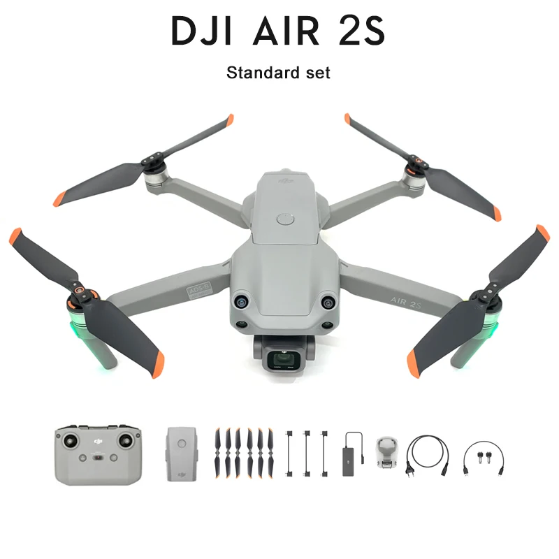 Dji Air 2s Drone 12km 1080p O3 Image Transmission 5.4k Video 1-inch Image Sensor And Large 2.4μm Pixels Brand New In Stock - Camera Drones - AliExpress