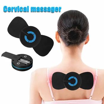 

Portable Mini Electric Neck Massager Cervical Massage Stimulator Pain Relief for Body MH88