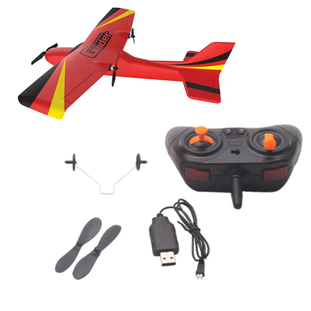 

Z50 2.4G 2CH 350mm Micro Wingspan Remote Control RC Glider Airplane Plane Fixed Wing EPP Drone with Gyro RTF Toys for Children