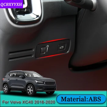

Car Styling ABS For Volvo XC40 2018-2020 Car Left Center Control Sequins Internal Decoration Auto Stickers Cover Car Accessories