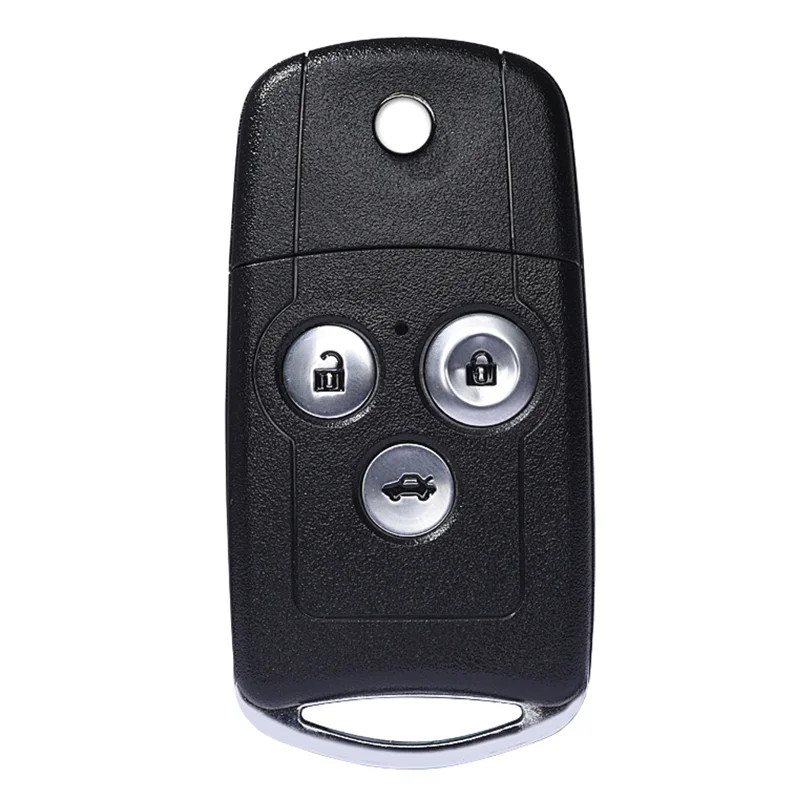Remote Key Shell 2/3 Buttons For Honda Civic Accord Jazz CRV HRV CRZ For Acura TL TSX ZDX RSX Flip Folding Key Car Accessories