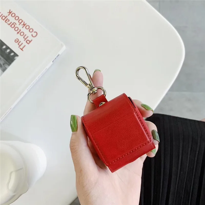 Yxayn Luxury Business Leather Earphone Case Wireless Headphone Cover