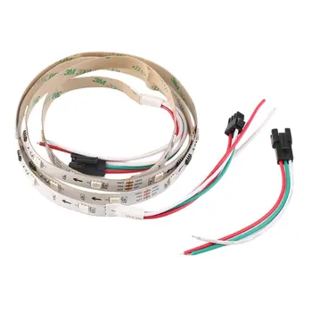 

ICOCO 2017 Newest White/Black WS2811 RGB LED Strip Light Addressable Digital Tube DC12V 30LED/M Light String