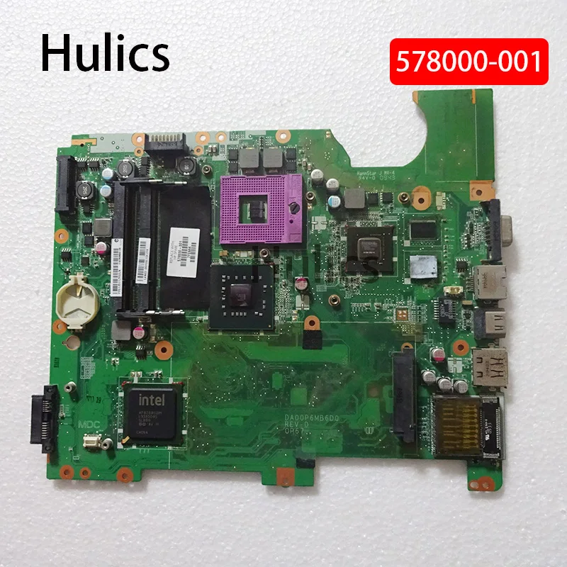 

Hulics Original 578000-001 for HP CQ61 G61 laptop motherboard DA00P6MB6D0 PM45