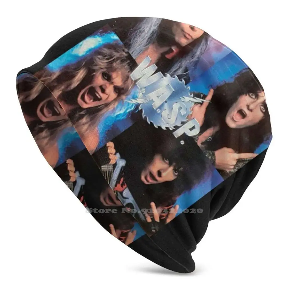 L'Ultimo Comando Stretch Beanie 3D Fai Da Te Print Cap Band Metal Music Heavy Metal Vintage Retro 80S Death Glam Metal Heavy Black